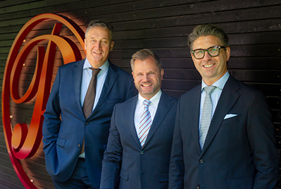 Bild mit André Aue, Johannes Ullram & Daniel Bär